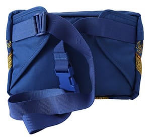 Blue Nylon Belt Bag