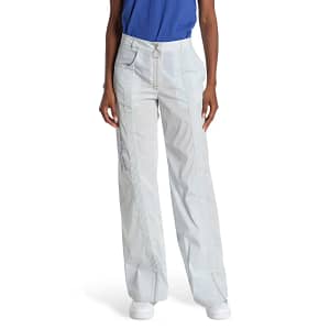 Off-white Light Blue Polyamide Jeans & Pant