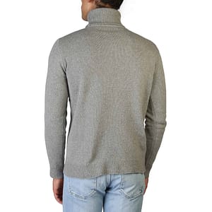 100% Cashmere Men Sweaters T-NECK-M