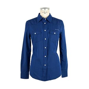 Jacob Cohen Blue Cotton Shirt