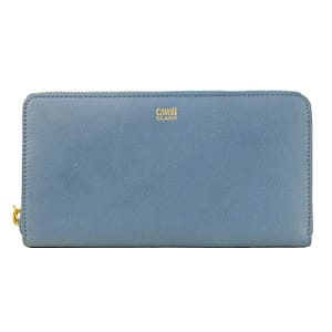 Cavalli Class Blu Calfskin Wallet