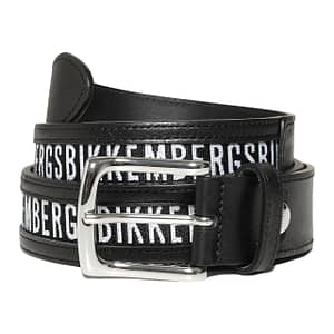 Bikkembergs Black Calfskin Belt