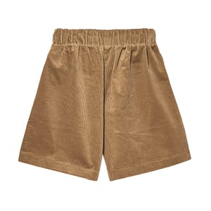 Brown Cotton Short