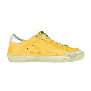 Golden Goose Yellow Leather Sneaker