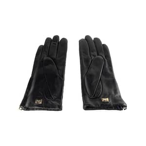 Black Cqz.003 Lamb Leather Gloves