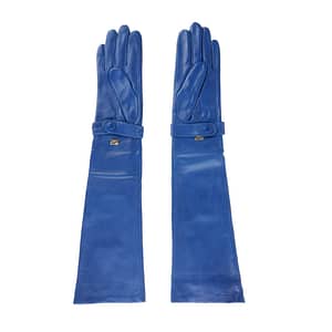 Blue Cqz.007 Lamb Leather Gloves
