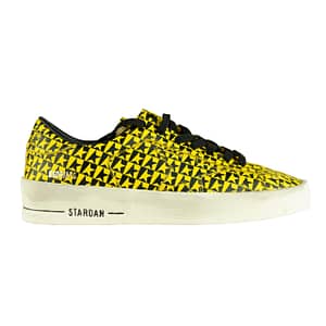 Golden Goose Yellow Leather Sneakers