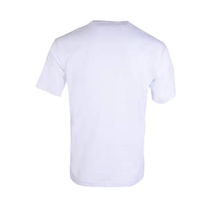 White Cotton Baroque Crystal T-Shirt