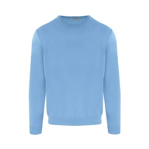 Malo Light Blue Cashmere Sweater