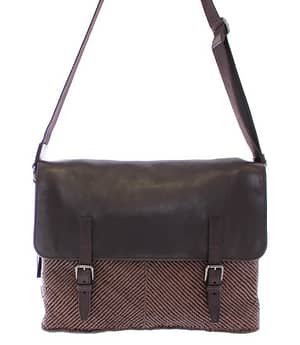 Dolce & Gabbana Brown leather messenger bag