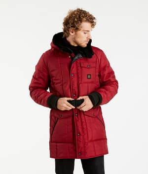 Refrigiwear Red Polyamide Jacket