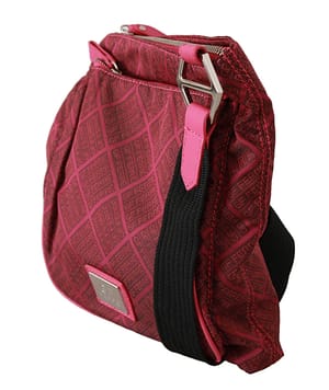 Pink Printed Crossbody Shoulder Purse Women Borse Fabric bag
