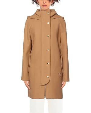 Love moschino brown wool jackets & coat