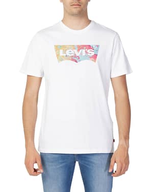 Levi`s Levi`s T-Shirt GRAPHIC CREWNECK TEE BW LAVA FILL