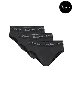 Calvin Klein Underwear Calvin Klein Underwear Intimo 3P HIP BRIEF BLACK