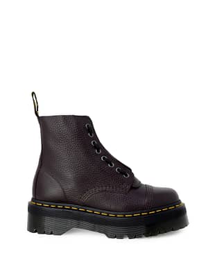 Dr. Martens Sinclair Burgundy Milled Nappa