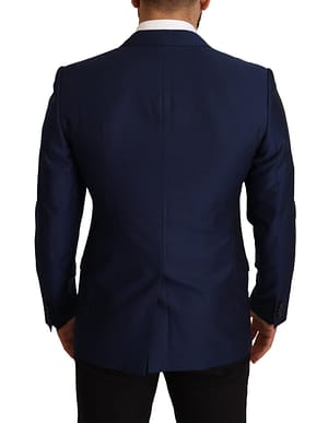Navy Blue Slim Fit Jacket MARTINI Blazer