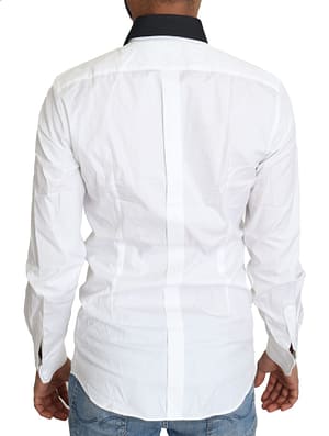 White Cotton Formal Dress Shirt