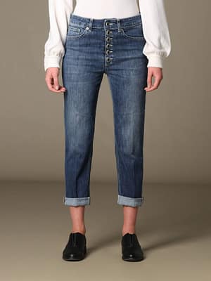 Dondup "Koons Jewel" Denim Fabric 5 Pockets Jeans