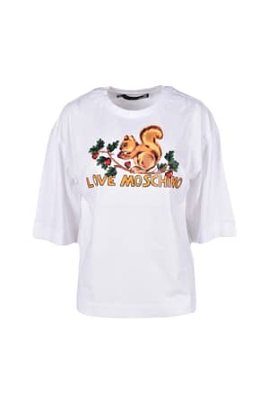 Love Moschino Love Moschino T-Shirt 948808 Bianco