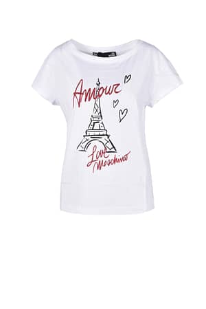 Love Moschino Love Moschino T-Shirt 948888 Bianco