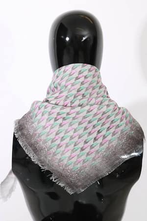 Multicolor Printed Neck Wrap Shawl Scarf