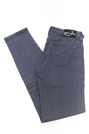 Jacob Cohen Blue Modal Jeans & Pant