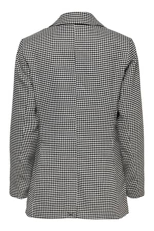 Only Giacca ONLCORINNA L/S LONG CHECK BLAZER TLR