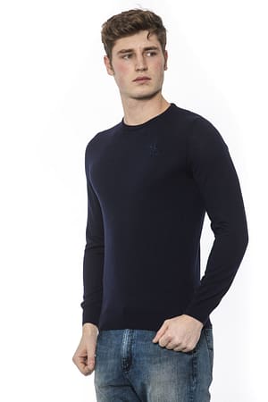 Blue Wool Merinos Sweater