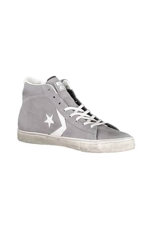 Converse Gray Leather Sneaker