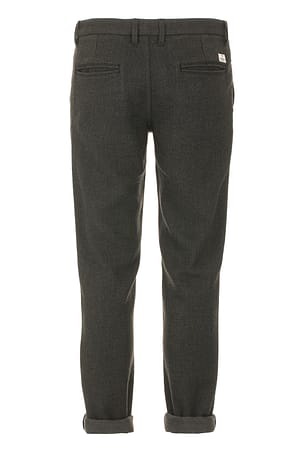 Gray Polyester Jeans & Pant