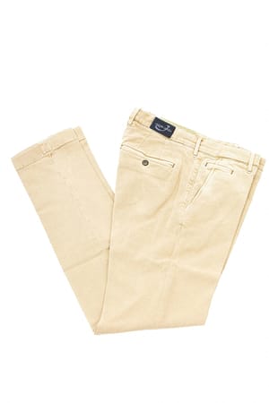 Jacob Cohen Beige Cotton Jeans & Pant