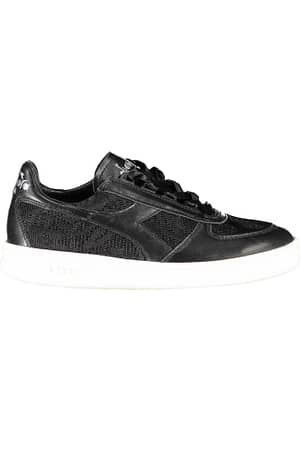 Diadora Black Fabric Sneaker