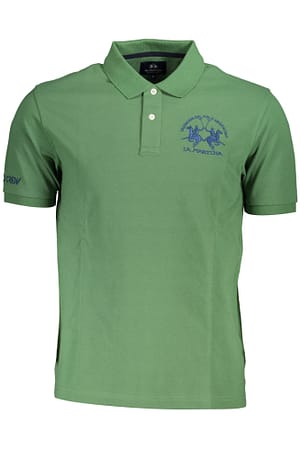 La Martina Green Polo Shirt