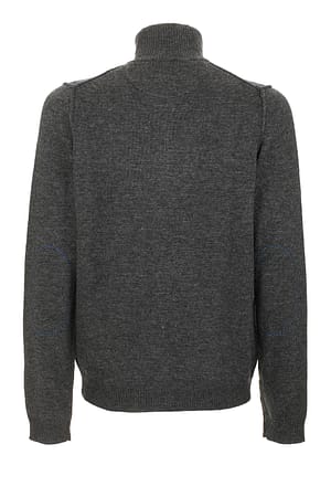 Gray Lamb's Wool Sweater