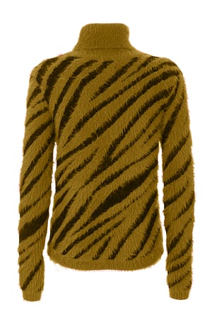 Brown Polyamide Sweater