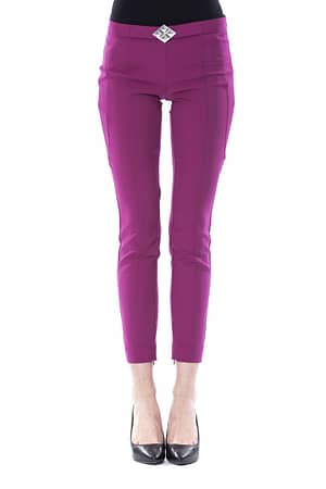 BYBLOS Violet Polyester Jeans & Pant