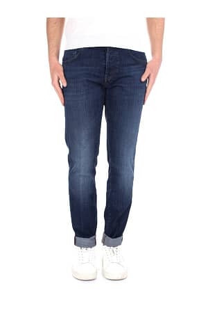 Don The Fuller Blue Cotton Jeans & Pant