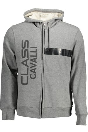 Cavalli Class Gray Sweater