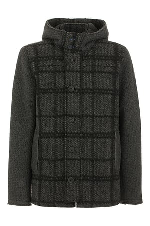 Fred Mello Gray Wool Jacket