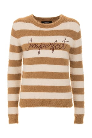 Imperfect Beige Polyamide Sweater