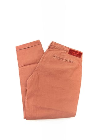 Jacob Cohen Red Cotton Jeans & Pant