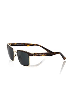 Brown Metallic Fibre Sunglasses for man