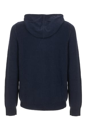 Blue Lamb's Wool Sweater