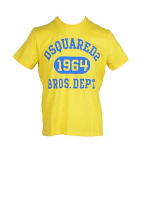 Dsquared Dsquared T-Shirt WH7_GLX-77233135_Giallo