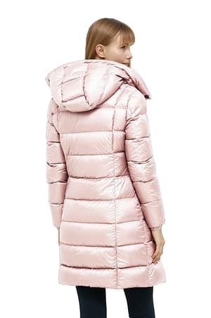 Pink Nylon Jackets & Coat