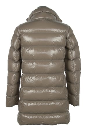 Brown Polyamide Jackets & Coat