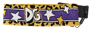 Multicolor DG Leopard Queen Star Knit Headband