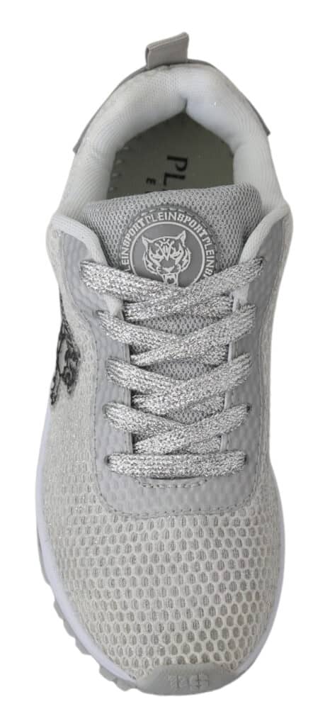 Silver polyester gretel sneakers shoes