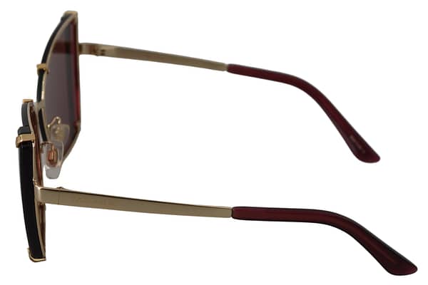 Dg2214 violet women cat eye mirrored eyewear sunglasses